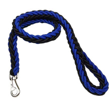 Load image into Gallery viewer, Large Dog Leash Nylon Braided Traction Rope Pet Walking Thick Hand Rope For Bulldog Rottweiler Hound Dogs Accessories