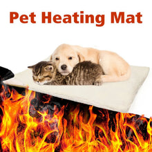 Load image into Gallery viewer, Self-Heating Pet Pads Blanket Puppy Pad Warming Cushion Mat for Cats Dogs Small Pets with Thermal Body Heat Reflecting Core Pad