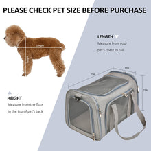 Load image into Gallery viewer, Dog Carrier Bag Soft Side Backpack Cat Pet Carriers Dog Travel Bags Airline Approved Transport For Small Dogs Cats Outgoing