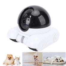Load image into Gallery viewer, Movable Pet Camera Cat Camera 2 Way Talk WIFI APP Remote Control 2MP Double Lens One Key Following Shot for Shop for Cats Dogs