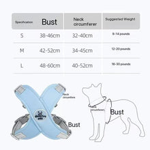 Load image into Gallery viewer, Dog Harness and Leash Set Adjustable No-Pull Pet Harness for Small/Medium Dogs, Comfortable & Secure for Walking