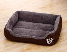 Load image into Gallery viewer, Large Pet House Dog Bed Cat Mat Long Plush Deep Sleeping Warm Soft Small Dog Cushion Calm Beds for Puppy Chihuahua
