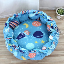 Load image into Gallery viewer, Dog Bed Small Medium Dogs Cushion Soft Cotton Winter Basket Warm Sofa House Cat Bed for Dog Accessories Pet Supplies