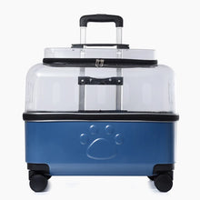 Load image into Gallery viewer, Portable Dog Strollers Carriers Travel Luxury Transparent Cats Strollers Cheap Outdoor Small Medium Suitcase Pets Supplies