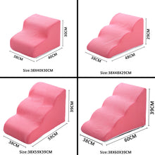 Load image into Gallery viewer, Ramp for Dog Pet Ladder 2 3 4 Steps Stairs Cat Dog Ramp Sofa Bed Dog Ladder Non-slip Removable Pet Supplies Toys Ramp
