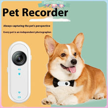 Load image into Gallery viewer, Pet Camera Collar with 32G Card, HD 1080P WiFi App Dog Collar, USB Rechargeable Adjustable Pet Camera Cam Christmas Gift