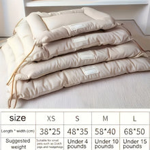 Load image into Gallery viewer, Cozy & Durable Pet Bed for Small to Medium Dogs and Cats Soft Durable Polyester Easy to Clean Store Four Corners for Easy Tying