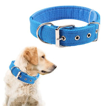 Load image into Gallery viewer, Dog Collars,Nylon,Adjustable Dog Neck Circle,Long-lasting Pet Neck Strap,with Traction Ring,Teddy Keji Pitbull,Pet Supplies