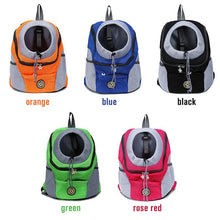 Load image into Gallery viewer, Pet Dog Carrier Bag Carrier For Dogs Backpack Out Double Shoulder Portable Travel Backpack Outdoor Pet Carrier Bag Travel Set