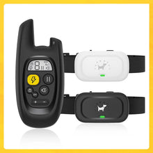 Load image into Gallery viewer, Dog training device remote control barking device pet dog trainer electric shock collar pet supplies waterproof