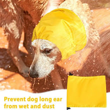 Load image into Gallery viewer, Dog Ear Covers For Bath Ear Protection Shower Hat For Pet Polyester Material Dog Shower Cap For Swimming Daily Bathing And