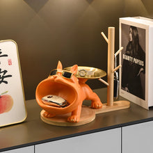 Load image into Gallery viewer, Home Decoration Handsome Bulldog Statue Dog Statue Tray Series Multi Functional Storage Home Decor