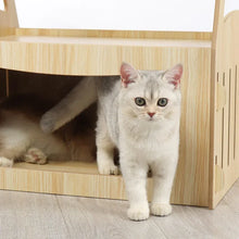 Load image into Gallery viewer, Multifunctional Luxury Cat Villa Double-story Pet House Four-season Universal Cat Nest Cat Hammock Pet Toys Pet Supplies