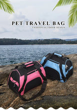 Load image into Gallery viewer, Portable Dog Cat Carrier Bag Pet Puppy Travel Bags Breathable Mesh Small Dog Cat Dogs Outdoor Tent Carrier Outgoing Pets Handbag