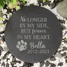 Load image into Gallery viewer, Dog Memorial Garden Stone Pet Memorial Gift Dog Pet Loss Bereavement Gifts Dogs Garden Path Stone Pet Grave Marker