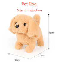 Load image into Gallery viewer, Baby Toy Dogs That Walks and Barks Tail Wagging Plush Interactive Electronic Pets Puppy Montessori Toys for Girls Toddlers Kids