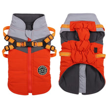 Load image into Gallery viewer, Winter Dog Harness Vest Clothes Puppy Clothing Waterproof Warm Pet Jacket Dog Clothes For Small Dogs Shih Tzu Chihuahua Pug Coat