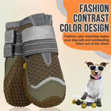 Load image into Gallery viewer, Dog Shoes Breathable Anti Slip Booties for Large Medium Small Dogs Hot Pavement Winter Snow Hiking Travel Paw Protectors