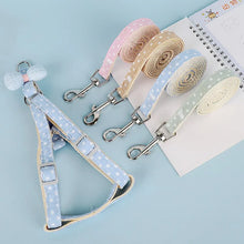 Load image into Gallery viewer, Dog Harness for Samll Medium Large Dogs Fashion Bow Puppy Harness Outdoor Walking Rope Pet Cat Harness Chihuahua Pet Supplies