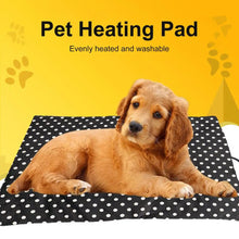 Load image into Gallery viewer, Pet heating pad outdoor indoor electric USB heating pad washable three Mode temperature adjustable heating blanket for cats dogs