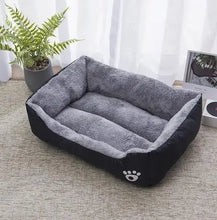 Load image into Gallery viewer, Large Pet House Dog Bed Cat Mat Long Plush Deep Sleeping Warm Soft Small Dog Cushion Calm Beds for Puppy Chihuahua