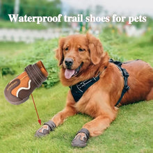 Load image into Gallery viewer, Dog Shoes Adjustable Waterproof Warm and Protect The Feet Small Dogs Reflective Shoes Easy Clean Pet Supplies Products