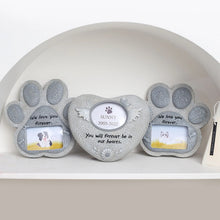 Load image into Gallery viewer, Personalized Pet Memorial Stone Dogs Name of Death Personalized Pet Loss Gifts Dog cat Grave Marker Plaque Tombstone Custom