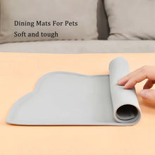 Load image into Gallery viewer, Silicone Pet Feeding Dog Cat Bowl Food Mat Non-Stick Waterproof Pet Food Feeding Pad Puppy Feeder Tray Water Cushion