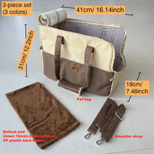 Load image into Gallery viewer, Portable Dog Carrier Cat And Dog Outgoing Bag Breathable Pet Carrying Pouch Travel Duffle for Cats Small Dogs Car Seat Carrier