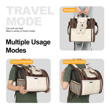 Load image into Gallery viewer, Large Dog Carrier Backpacks,With Load 9KG ,Cat Puppy Carrier Bag for Travel Camping Hiking