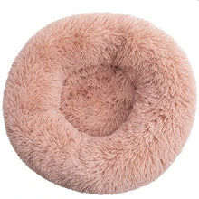 Load image into Gallery viewer, 40-90cm Round Pet Bed for Large Dog Bed Super Soft Cat Bed Long Plush Dog House for Medium Dog House Winter Warm Sleeping