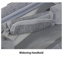 Load image into Gallery viewer, Pet Carrier with Wheels for Dogs Up To 15lbs & Cat Airline Approved Dog Carrier Rolling Pet Carrier Foldable Pet Stroller