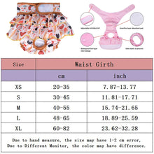 Load image into Gallery viewer, Dog Sanitary Physiological Pants Pet Diaper for Small Large Dogs Cats Washable Menstruation Underwear Pets Protective Trousers