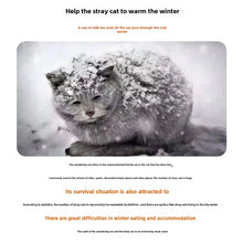 Load image into Gallery viewer, Stray Cat dog House Waterproof Outdoor Winter Warm Pet Cave Sleeping Beds Home Foldable Washable for Small Dog Puppy Supplies