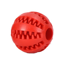 Load image into Gallery viewer, Dog Toy Ball Interactive Rubber Balls Puppy Chewing Toys Pet Tooth Cleaning Ball Cats Pets Food Treat Feeder Silicone Balls Toy