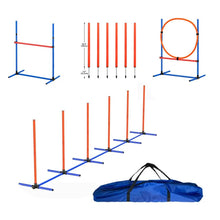 Load image into Gallery viewer, Dog agility training equipment, dog obstacle training jumping pole, combined hurdle trainer, pet supplies