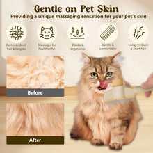 Load image into Gallery viewer, Dog Grooming Comb Cat /Dog Hair Remover Brush Long Hair Pet Self Cleaning Row Pet Removes Hairs Cleaning Bath Brush Dog Supplies