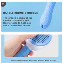 Load image into Gallery viewer, Pet Hair Shedding Comb Dog Cat Brush Grooming Long Hair Indoor Cats Brush Hair Remover Cleaning Beauty Slicker Pet Supplies