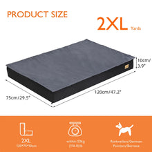 Load image into Gallery viewer, Large Orthopaedic Dog Bed Waterproof Cushion Pet Mattress 2 In 1 Pet Dog Crate Bed with Removable Washable Cover Indoor Outdoor
