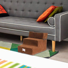 Load image into Gallery viewer, Small Dog Stairs Pet 3 Steps Stairs 30cm Height for Small Dog Cat Ramp Ladder Antislip Removable Dogs Bed Stairs Pet Supplies