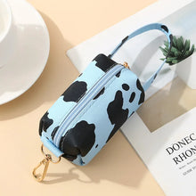 Load image into Gallery viewer, Dog Poop Bag Dispenser Leopard Pattern Dog Poop Bag Holder PU Leather Bags for Dogs Walking Litter Bags Dispenser Pet Supplies