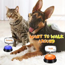 Load image into Gallery viewer, Dog Toys Funny Dog Recordable Pet Toys Travel Talking Pet Starters Pet Speaking Buttons Portable Cute Pet Supplies