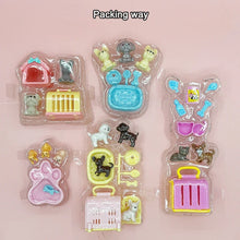 Load image into Gallery viewer, Dollhouse Item Kawaii Mini Dog Doll Accessories Puppy Cat Set Plastic Mini Items Toys for Children 3+ Funny Educational Toy