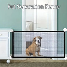 Load image into Gallery viewer, New Pet Dog Barrier Fences Folding with Hook Pet Isolated Network Rectangular Breathable Mesh Stairs Gate for Puppy Cats