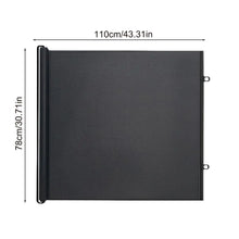 Load image into Gallery viewer, No Drilling Retractable Baby Gate Tall Mesh Baby Gate Extends up to Wide Retractable Gate for Kids or Pets Retractable Dog Gates