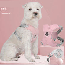 Load image into Gallery viewer, Dog Harness and Leash Set Adjustable No-Pull Pet Harness for Small/Medium Dogs, Comfortable & Secure for Walking