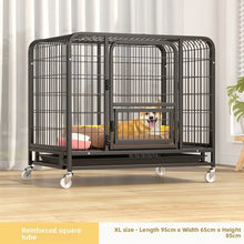Load image into Gallery viewer, Indoor Dog Cage Large Medium Dog House with Toilet Golden Retriever Samoyed Border Collie Labr Retriever Pet Cage Fence