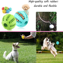 Load image into Gallery viewer, Dog Toy Ball Interactive Rubber Balls Puppy Chewing Toys Pet Tooth Cleaning Ball Cats Pets Food Treat Feeder Silicone Balls Toy