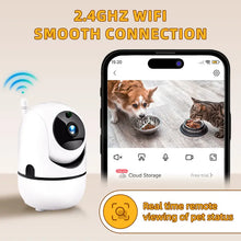 Load image into Gallery viewer, 3MP Pet Dog Camera WiFi 1080P HD Indoor Pet Monitoring Camera Two-Way Audio Wireless Surveillance Camera Security Baby Monitor