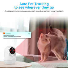 Load image into Gallery viewer, Tuya Smart WiFi IP Pets Camera Home Security Dog Cats Camera 4K 8MP HD Video Night Vision Surveillance AI Alerts Mini Camera